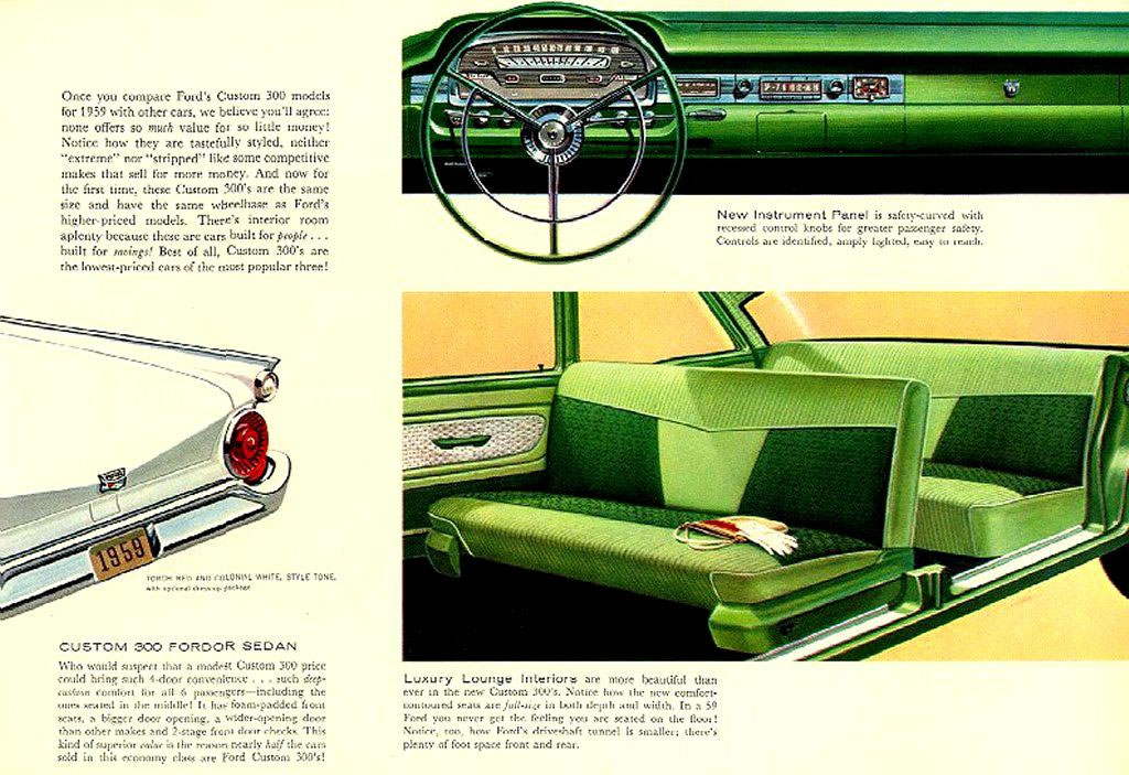 1959 Ford Brochure Page 1